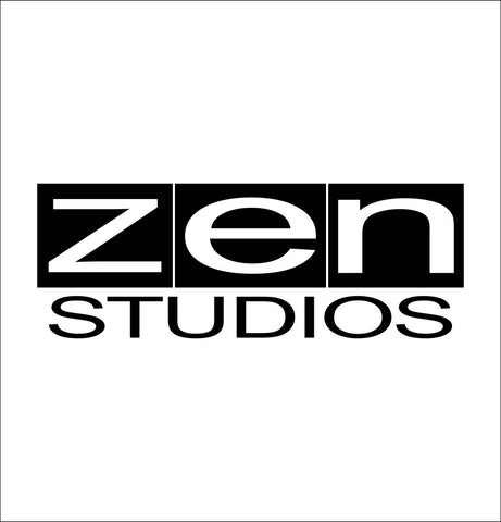 Zen Studios decal, video game decal, sticker, car decal