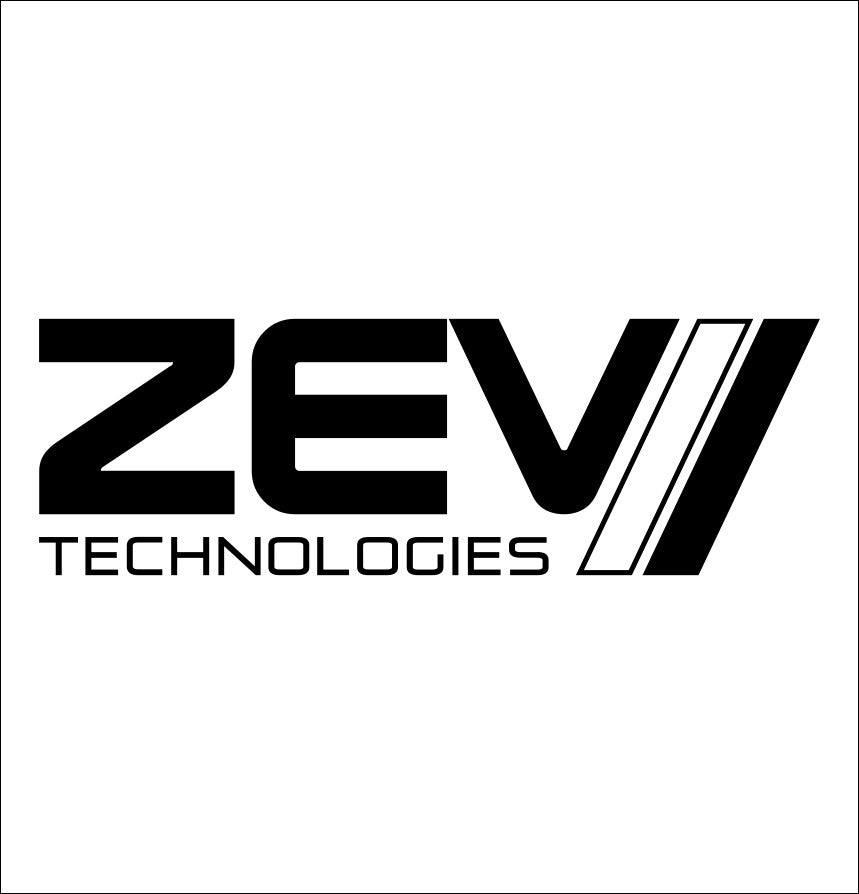 ZEV Technologies decal, firearm decal, car decal sticker