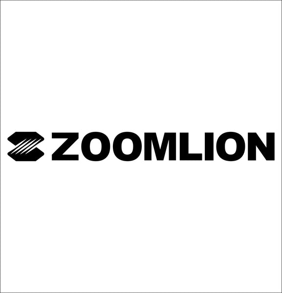 Zoomlion decal, car decal sticker