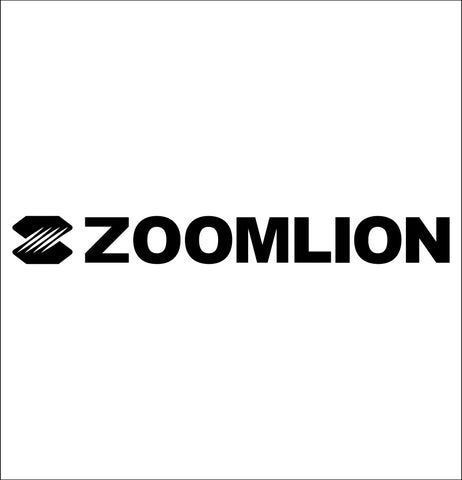 Zoomlion decal, car decal sticker