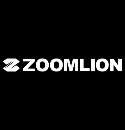 Zoomlion decal, car decal sticker